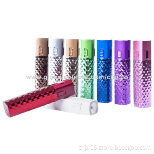 Colorful Portable 2,800mAh Power Banks for Smart Devices, Smartphones, Tablet PCs, Android